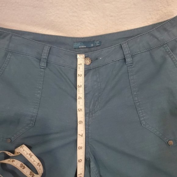Prana Bermuda Light Blue Hiking Shorts - Picture 5 of 9